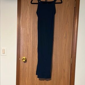 Old Navy Navy Blue Midi Dress